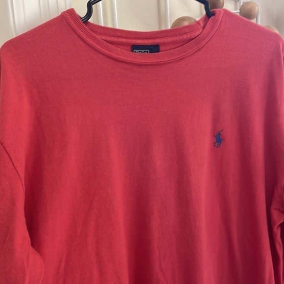 Ralph Lauren - Long Sleeve Shirt - Salmon - M - Picture 9 of 12